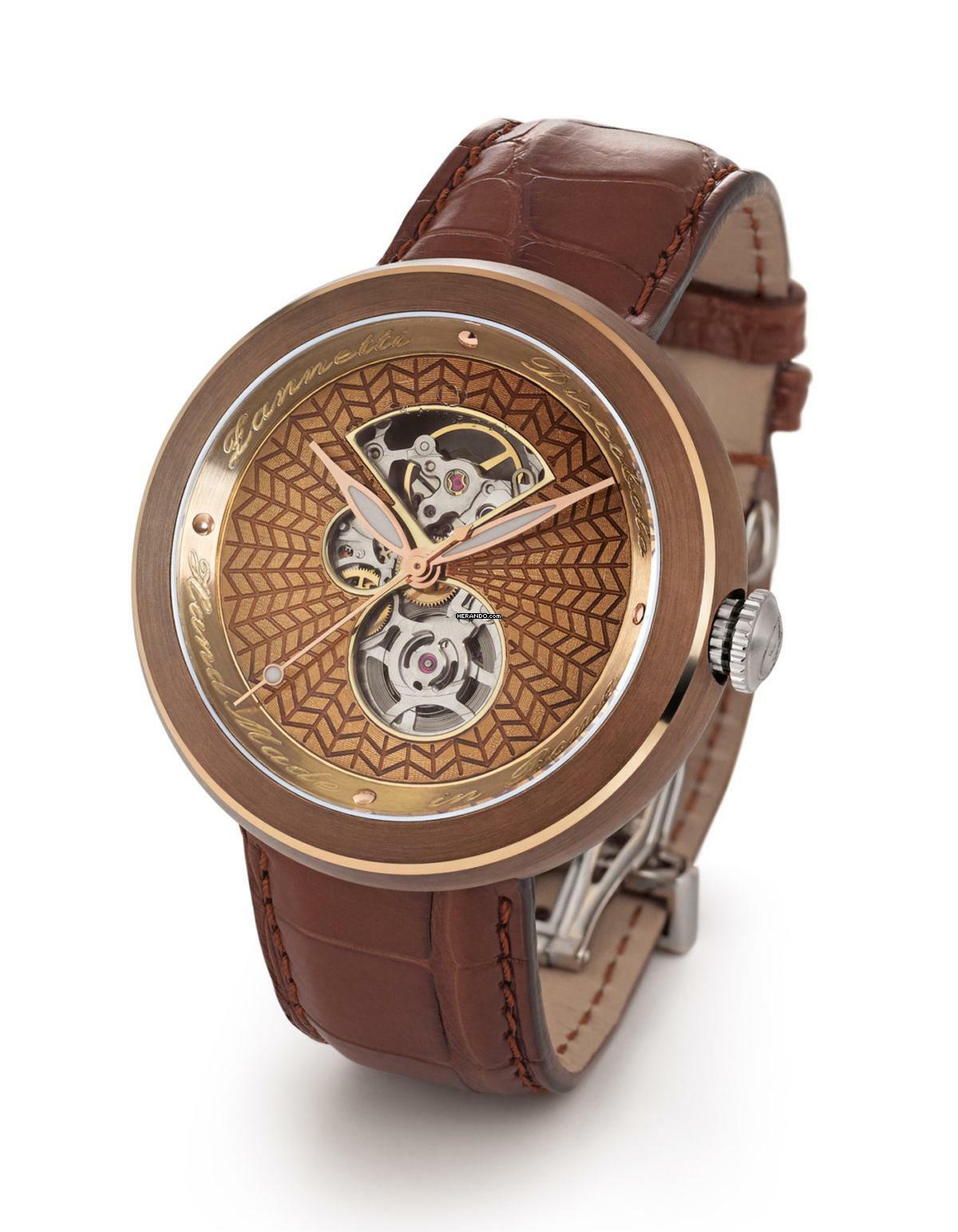 Thumbnail von Zannetti Discobolo Man – Blue Enamel optional in black and brown Enamel