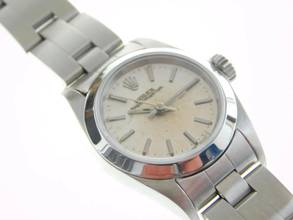 Thumbnail von Rolex Oyster Perpetual Lady mit Oysterband Gilt Dial aus 1995
