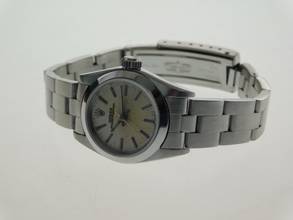 Thumbnail von Rolex Oyster Perpetual Lady mit Oysterband Gilt Dial aus 1995
