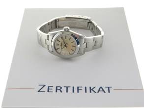 Thumbnail von Rolex Oyster Perpetual Lady mit Oysterband Gilt Dial aus 1995