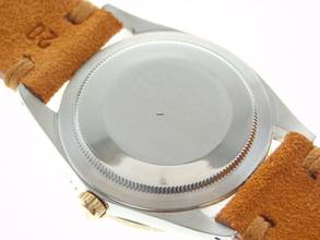 Thumbnail von Rolex Datejust Turn-O-Graph Stahl Gold Dial Kaliber 1570 selten v 1976 </h1>