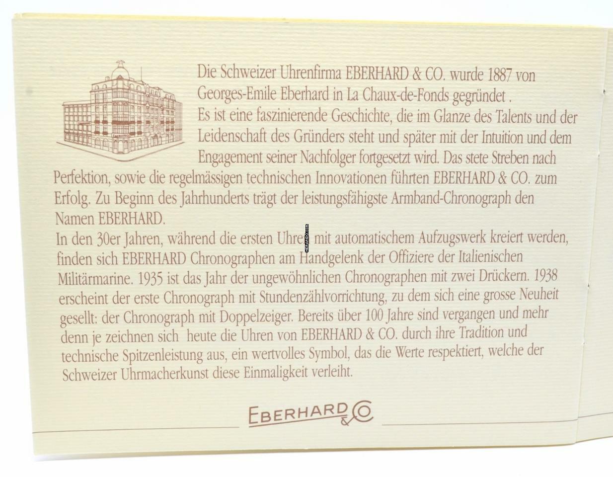 Thumbnail von Eberhard & Co. Traversetolo Mecanisme & Tradition </h1>