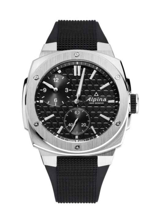  Alpina Alpiner Regulator Extreme Automatic Stainless Steel Rubber Black Dial 41 mm Full Set neu 