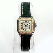 Thumbnail von Cartier Panthère 23mm Quartz 2 Tone 0.32TCW DIAMOND Watch </h1>