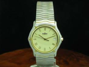 Thumbnail von Ebel Sportwave Sport Classic Wave 18kt 750 Gold / Edelstahl Herrenuhr / Ref 1187141 </h1>