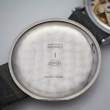 Thumbnail von Doxa Chronograph Vintage Stahl Valjoux 22-perfect with orig.Box RARE </h1>