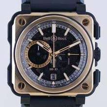 Thumbnail von Bell & Ross BR-X1 BRX1-CE-PG Limited Roségold Keramik Skeleton Chronograph 45mm B+P </h1>