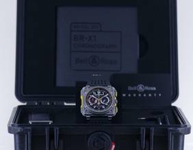 Thumbnail von Bell & Ross BR-X1 BRX1-RS18 Limited Racing Chronograph Automatic 45mm Titan B+P </h1>