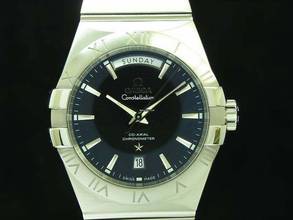 Thumbnail von Omega Constellation Day-Date Automatic Edelstahl Herrenuhr / Ref 123.10.38.22.01.001 </h1>