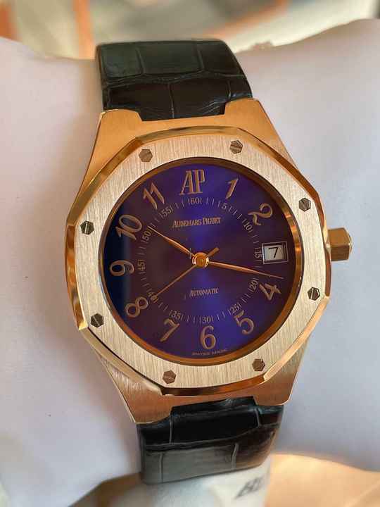  Audemars Piguet Royal Oak 18 Karat Rosegold limitierte Serie 10 Stück Weltweit Top Zustand purple </h1> 