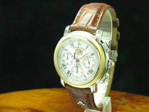 Thumbnail von Maurice Lacroix Masterpiece Flyback Annuaire Stahl-gold Automatic Herren / 15827 </h1>