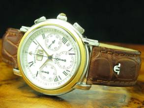 Thumbnail von Maurice Lacroix Masterpiece Flyback Annuaire Stahl-gold Automatic Herren / 15827 </h1>