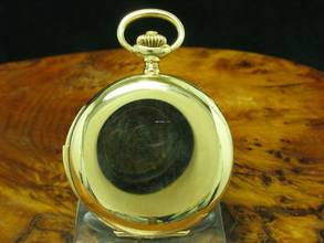 Thumbnail von Zenith Grand Prix Paris 14kt 585 Gold Savonette Taschenuhr Viertel-repetition </h1>