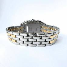 Thumbnail von Cartier Panthère Quartz Jumbo 29mm 2 Row Gold 0.55TCW DIAMOND Watch </h1>