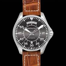 Thumbnail von Hamilton Khaki Pilot Day Date H64615585 - Khaki Aviation Automatic Black Dial Stainless Steel Men's Watch </h1>