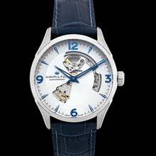 Thumbnail von Hamilton Jazzmaster Open Heart H32705651 - Jazzmaster Automatic Silver Dial Stainless Steel Men's Watch </h1>