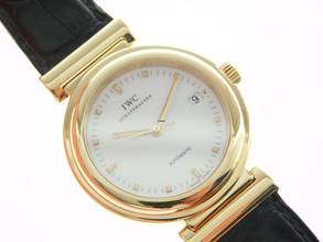 Thumbnail von IWC Da Vinci SL 37 x 47mm massiv 18 Karat Gelbgold im Top Zustand </h1>