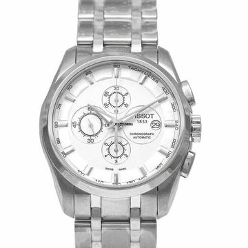  Tissot Couturier T035.627.11.031.00 - T-Classic Couturier Automatic Chronograph Automatic Silver Dial Men's </h1> 