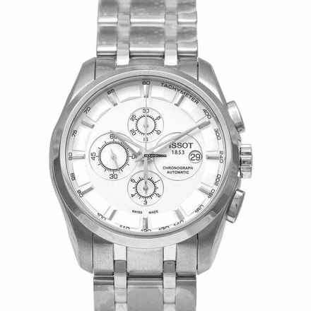  Tissot Couturier T035.627.11.031.00 - T-Classic Couturier Automatic Chronograph Automatic Silver Dial Men's </h1> 