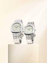 Thumbnail von Pequignet Concorde Watch silver optional with gold Indexe