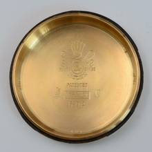 Thumbnail von Rolex Datejust 6104 Ovettone Ivory dial yellow gold 18KT very rare 1953's </h1>