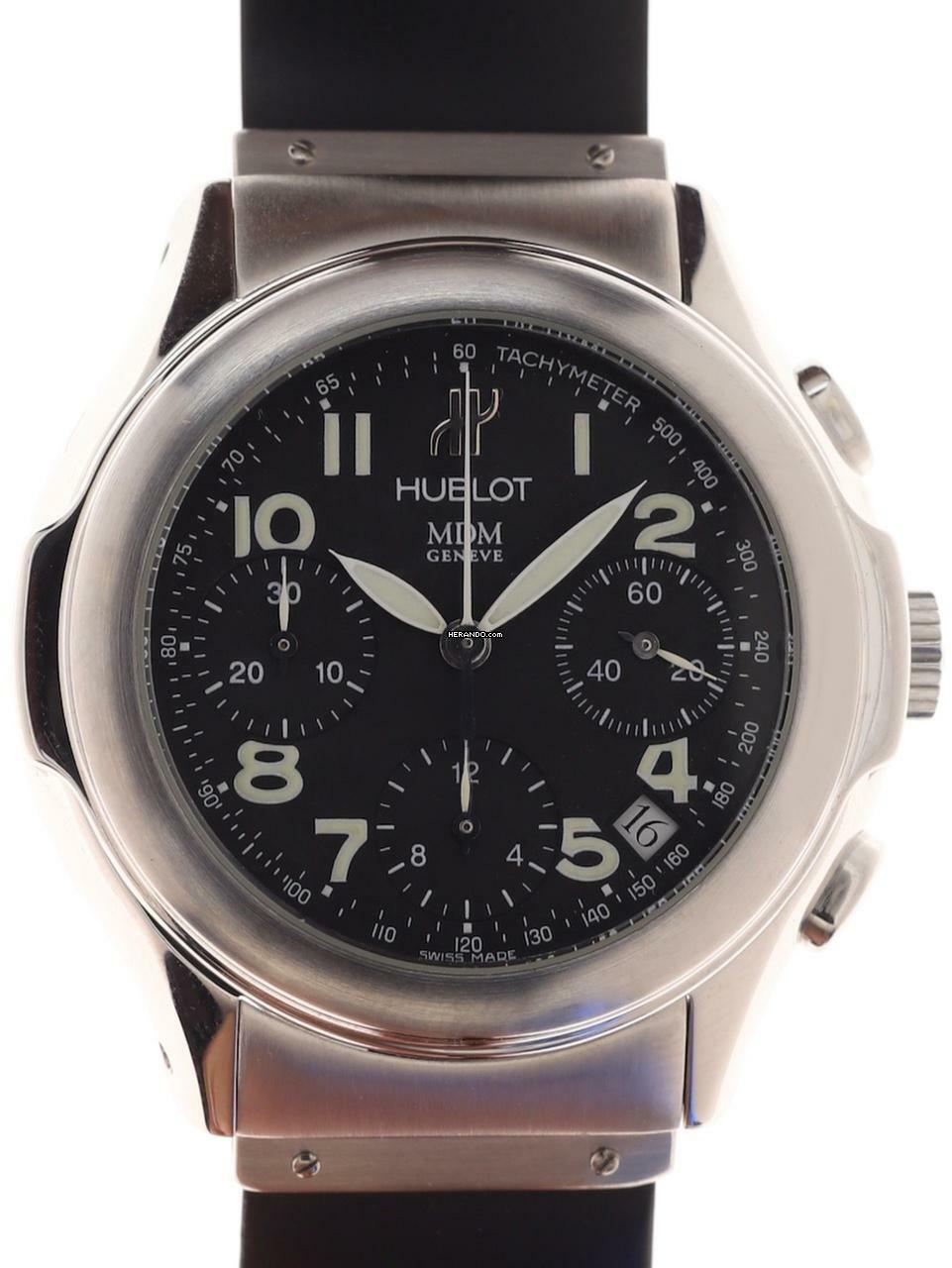  Hublot Elegant Gents Automatic Wristwatch Chronograph MDM Maxi Elegant , Ref. 1810.110.1 </h1> 