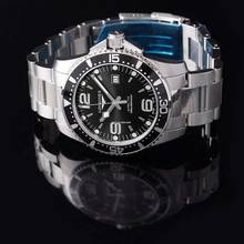 Thumbnail von Longines HydroConquest L38414566 - HydroConquest Automatic Black Dial Men's Watch </h1>
