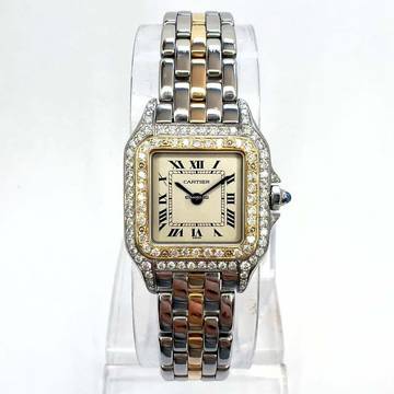  Cartier Panthère 23mm 1 Row Gold 0.86TCW DIAMOND Watch </h1> 