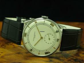 Thumbnail von Vacheron Constantin Edelstahl Handaufzug Herrenuhr / Gn 272xxx </h1>