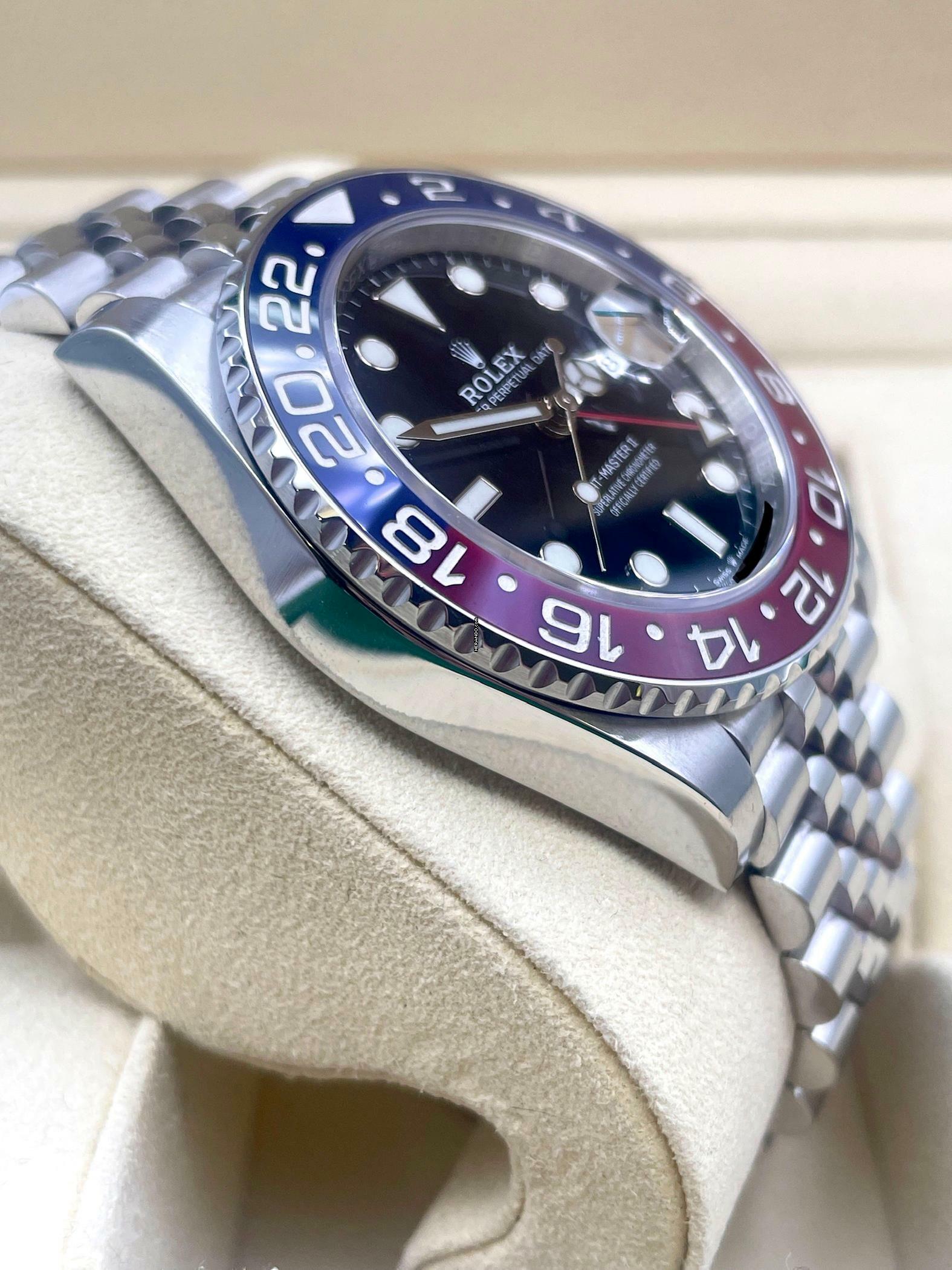 Thumbnail von Rolex GMT-Master II PEPSI 2019 with orig. Box & Papers in NICE Condition