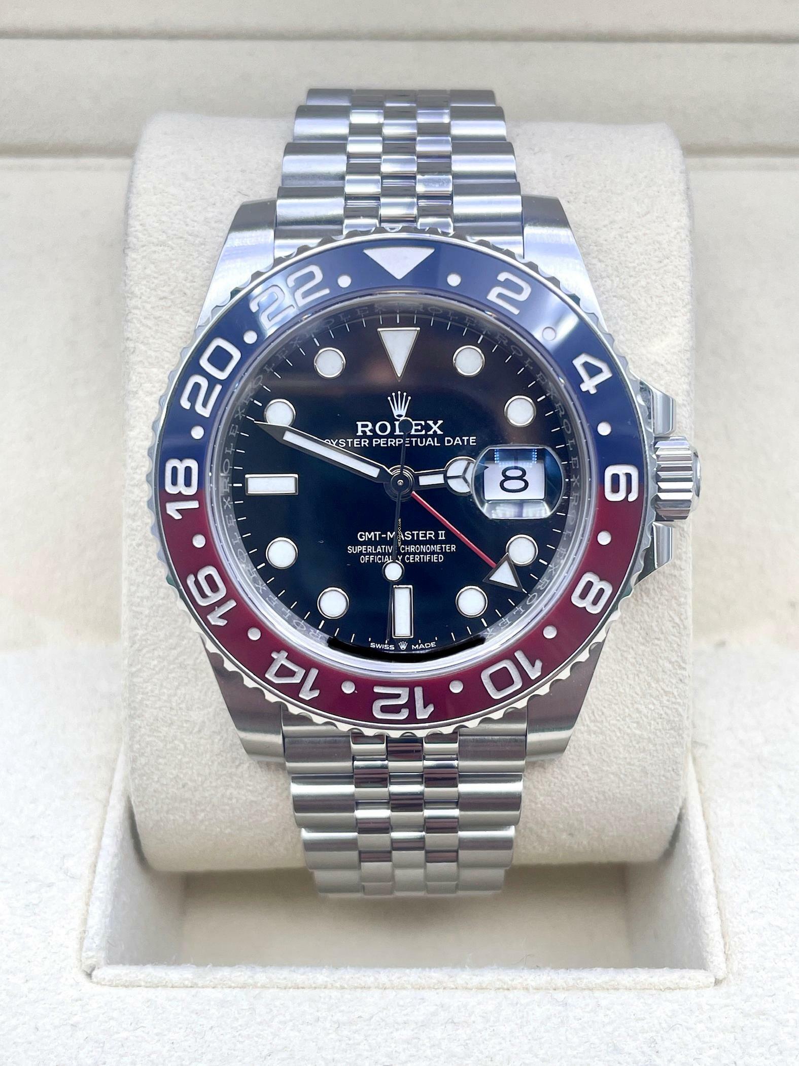  Rolex GMT-Master II PEPSI 2019 with orig. Box & Papers in NICE Condition 