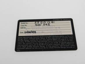 Thumbnail von Eterna Porsche Design Chronograph Titan Ref 6500.12.41 mit original Papieren </h1>