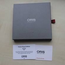 Thumbnail von Oris Aquis Date Diamonds Rubber Strap Red Dial FULL SET