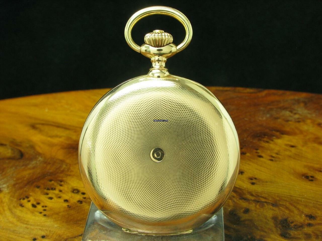 Thumbnail von Zenith 14kt 585 Rotgold Savonette Sprungdeckel Taschenuhr </h1>