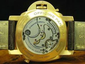 Thumbnail von Panerai Luminor 1950 Monopulsante 8 Days 18kt 750 Gold Herrenuhr / Ref Pam00344 </h1>