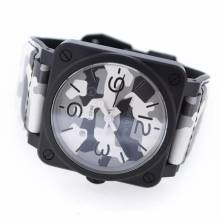 Thumbnail von Bell & Ross BR 03-92 Ceramic WHITE CAMO LIMITED EDITION BR0392-CG-CE/SCA