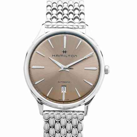  Hamilton Jazzmaster Thinline H38525121 - Jazzmaster Thinline Automatic Brown Dial Men's Watch </h1> 