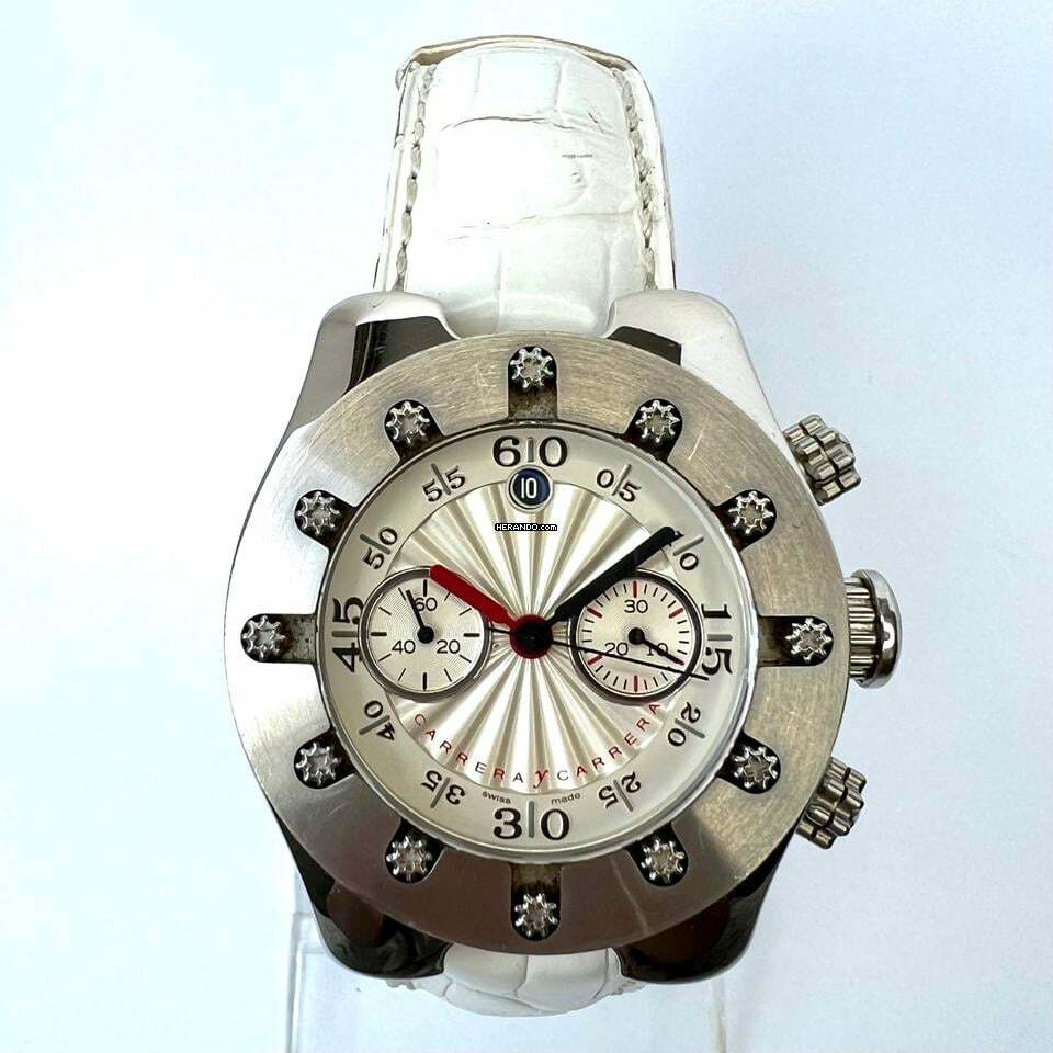 Carrera Y Carrera AVALON Chronograph Automatic 40mm Steel Watch </h1>