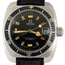 Thumbnail von Titus Calypsomatic Diver Date 8375 Big Crown automatic 1967's </h1>