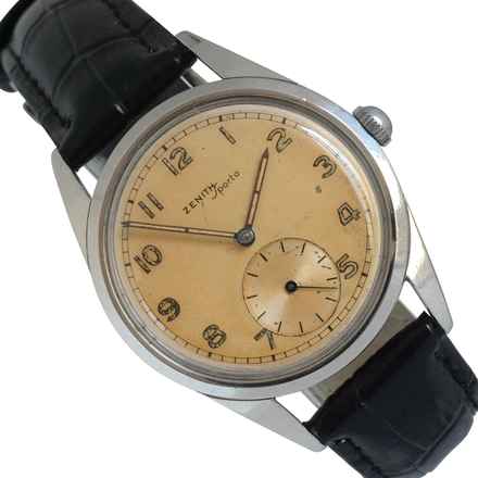  Zenith Sporto Classic caliber 40T champagne dial 1960's </h1> 