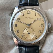 Thumbnail von Zenith Sporto Classic caliber 40T champagne dial 1960's </h1>