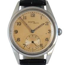 Thumbnail von Zenith Sporto Classic caliber 40T champagne dial 1960's </h1>