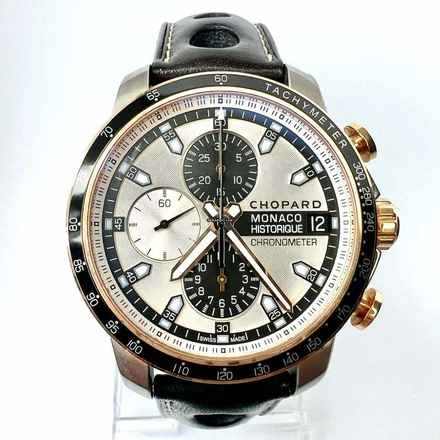  Chopard MONACO HISTORIQUE Chronometer Chronograph Automatic 2 Tone 44mm Watch </h1> 
