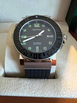  Paul Picot C-Type 43 mm Plongeur Date Fabrikneu Sofort Lieferbar 