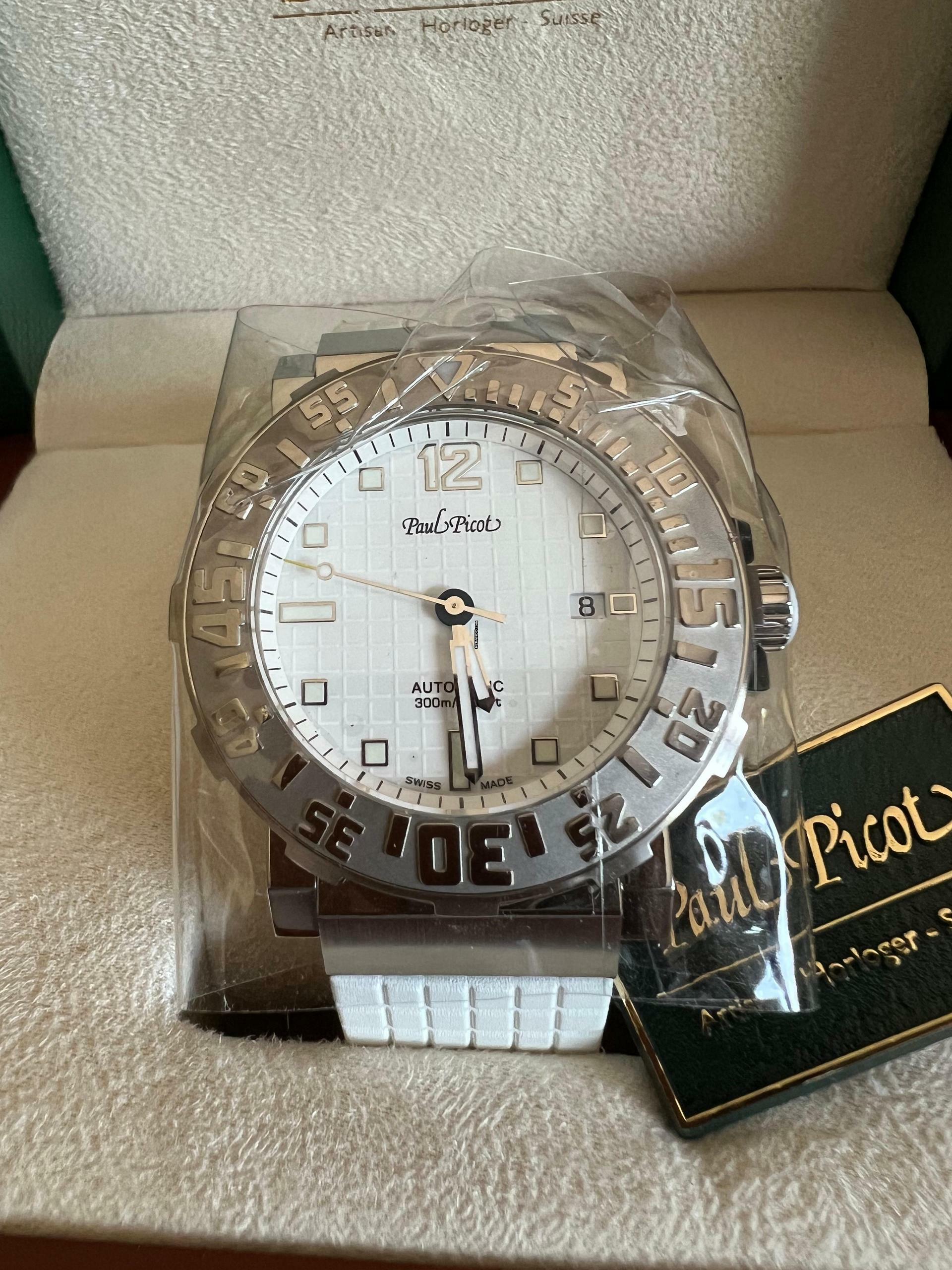 Thumbnail von Paul Picot C-Type 43 mm Plongeur Date Fabrikneu Sofort Lieferbar