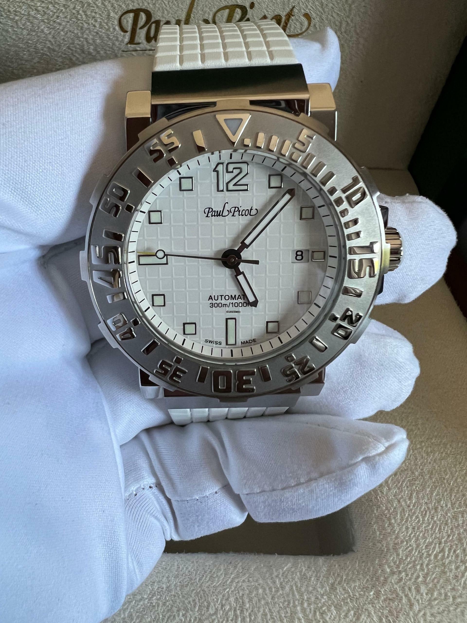 Thumbnail von Paul Picot C-Type 43 mm Plongeur Date Fabrikneu Sofort Lieferbar