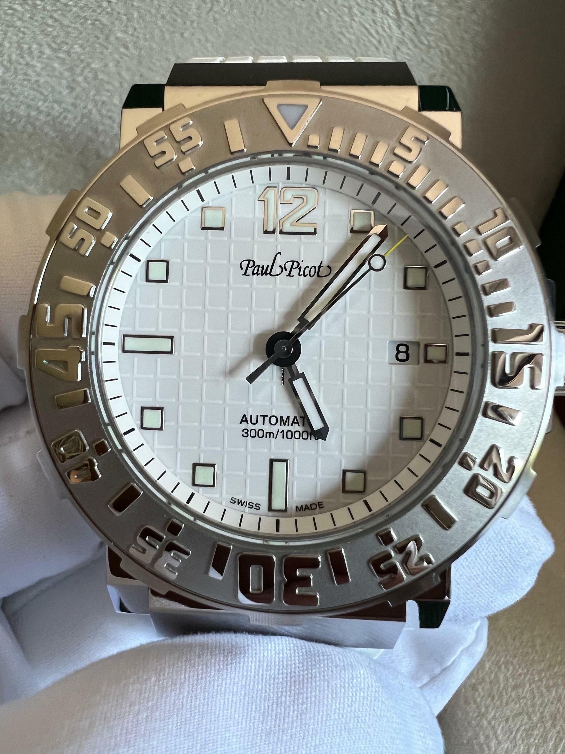 Thumbnail von Paul Picot C-Type 43 mm Plongeur Date Fabrikneu Sofort Lieferbar