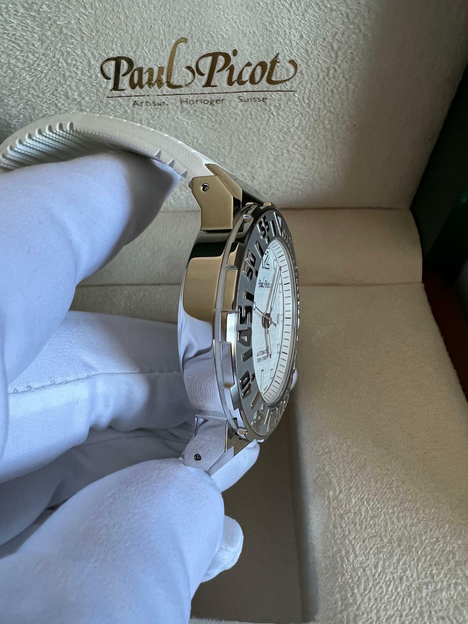 Thumbnail von Paul Picot C-Type 43 mm Plongeur Date Fabrikneu Sofort Lieferbar