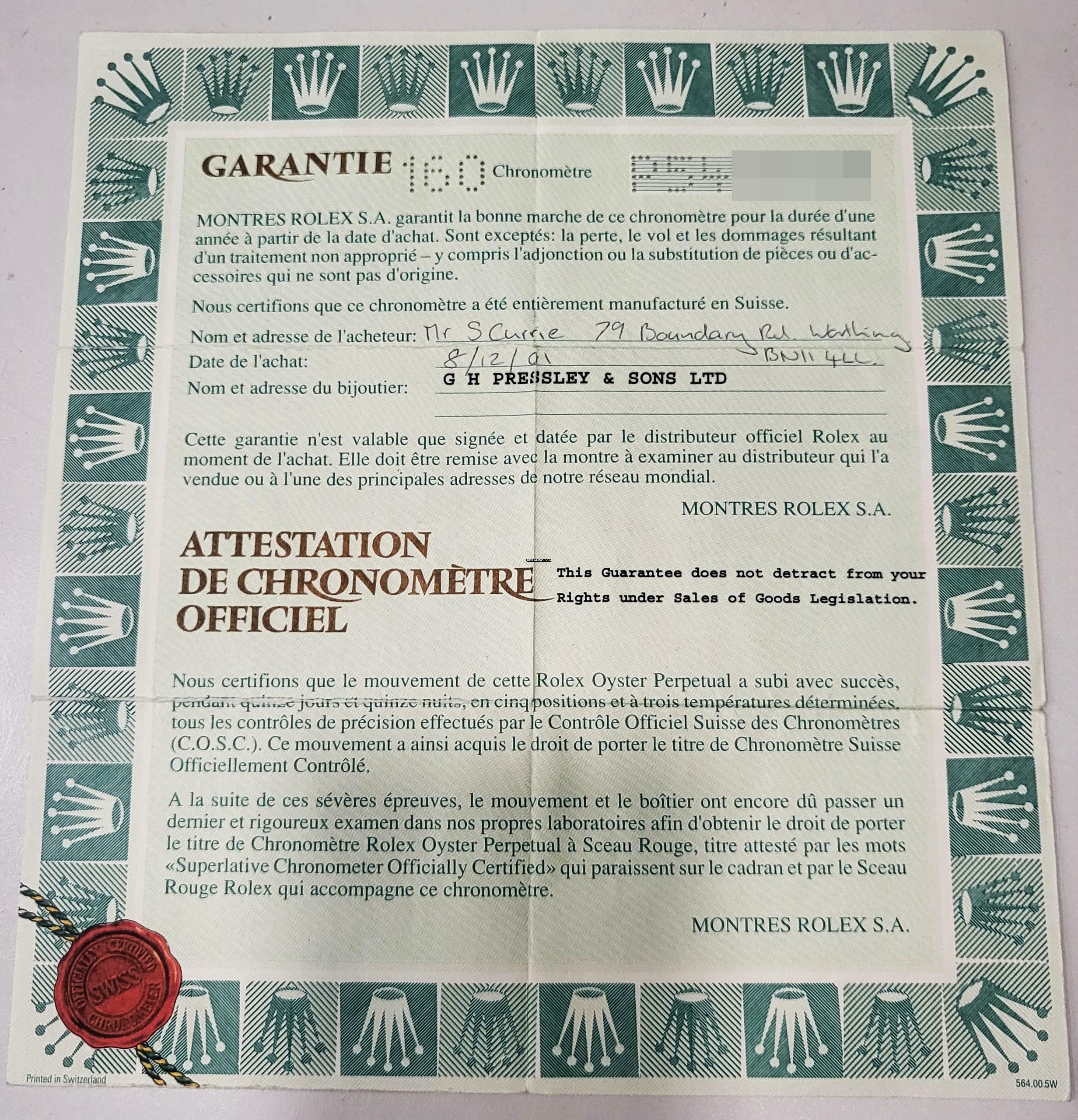 Thumbnail von Rolex Daytona Rare P - Serial LC160