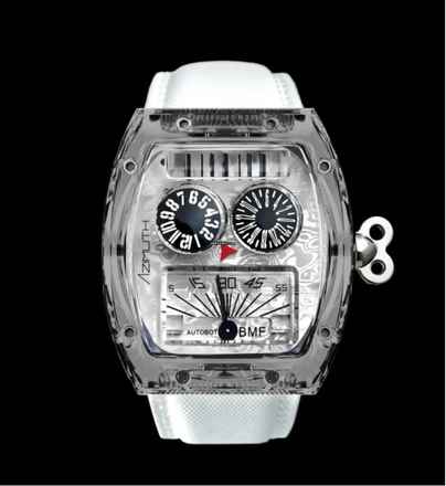  Azimuth Mr. Roboto Full sapphire Case Piece Unique 